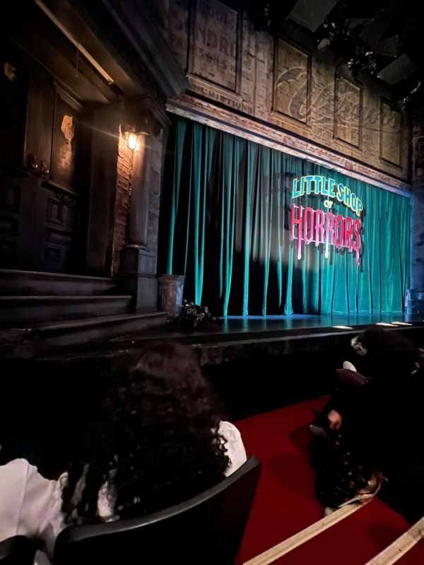 Westside Theatre Upstairs, section: Orchestra L, row: B, seat: 1