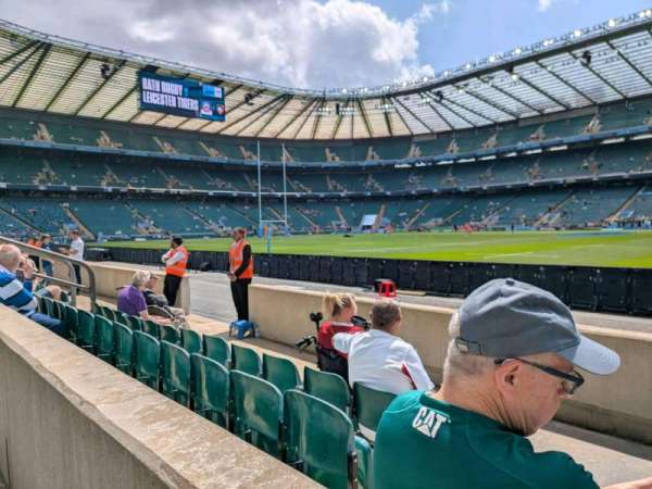 Twickenham Stadium, section: L23, row: 4, seat: 161