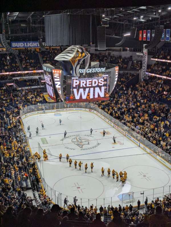 Bridgestone Arena, section: 332, row: N, seat: 1-2