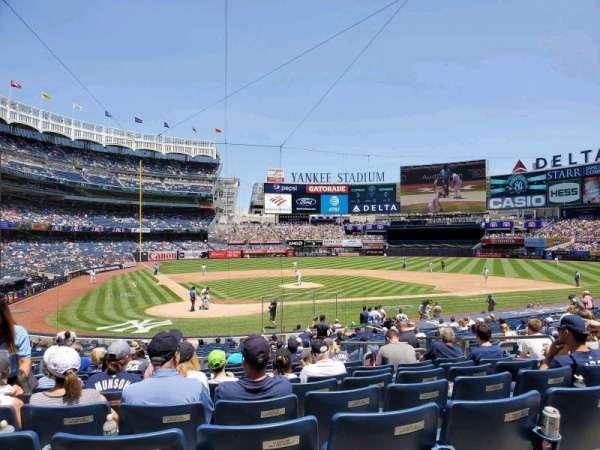 Yankee Stadium, section: 118, row: 12, seat: 6