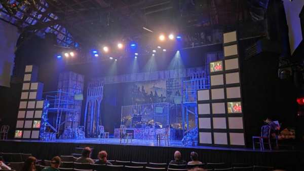 Short North Stage, section: FLR LEFT, row: G