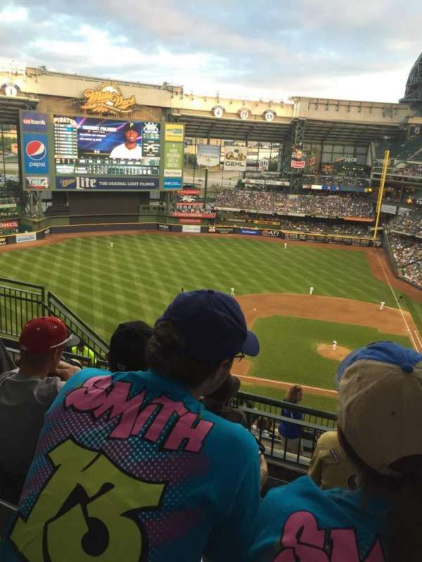 American Family Field, section: 428, row: 12, seat: 11