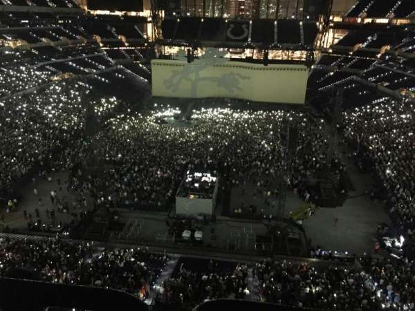 Lucas Oil Stadium, section: 526, row: 3, seat: 5