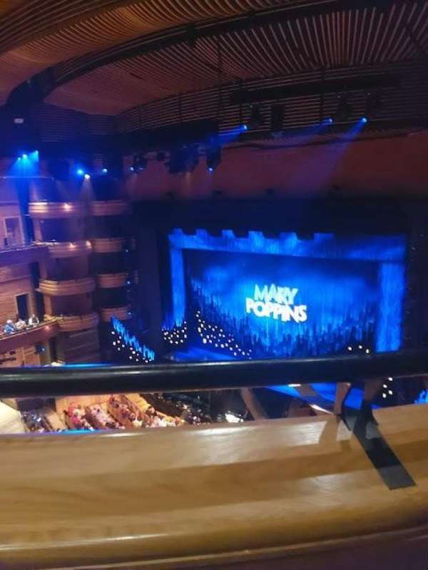 Donald Gordon Theatre at the Wales Millennium Centre, section: Upper Circle, row: A, seat: 52
