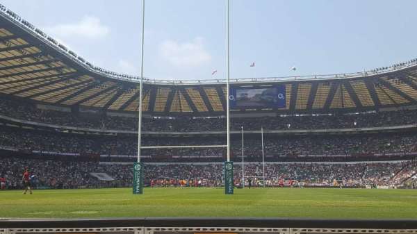 Twickenham Stadium, section: Enclosure 7, row: 1, seat: 151