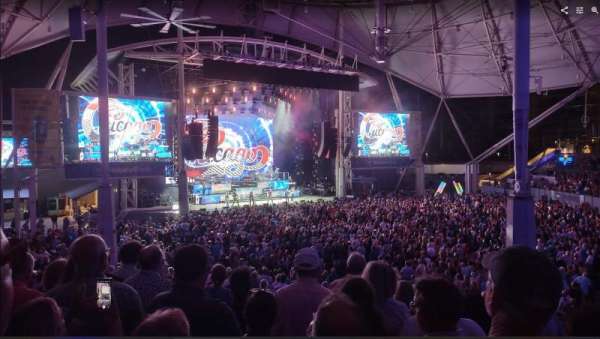 Hartford Healthcare Amphitheatre, section: 307, row: FFF, seat: 8