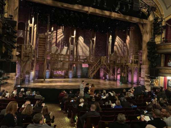 Richard Rodgers Theatre, section: Orchestra L, row: M, seat: 3