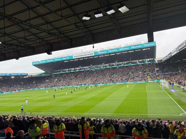 Elland Road, section: B2, row: F, seat: 56