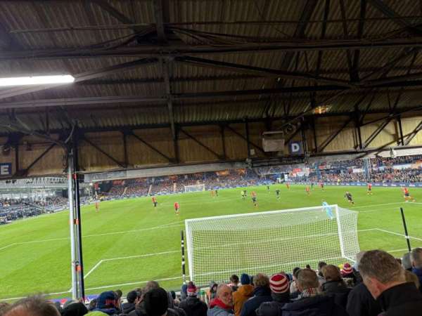 Kenilworth Road, section: E, row: S, seat: 75