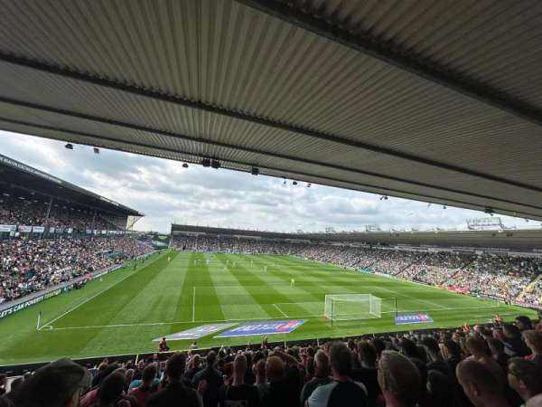 Home Park, section: 23, row: X, seat: 655