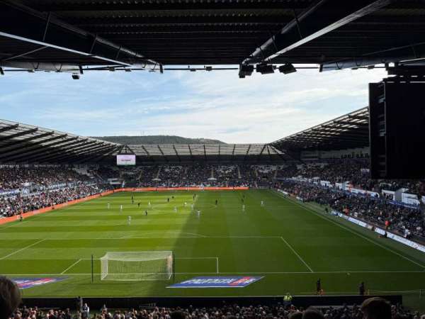 Swansea.com Stadium, section: NU4, row: Y, seat: 84