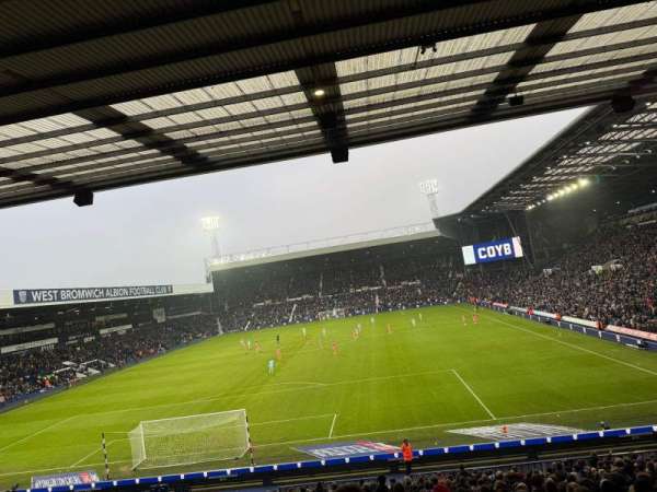 The Hawthorns, section: A2, row: MM, seat: 42