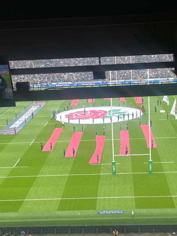 Twickenham Stadium, section: U20, row: 75, seat: 133