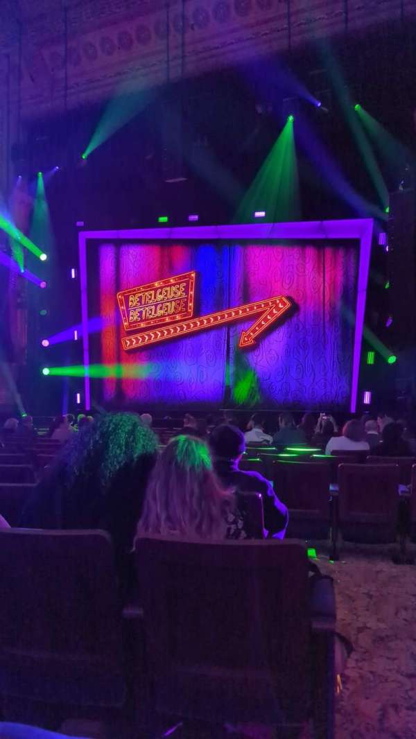 Regent Theatre, Melbourne, section: Stalls, row: E, seat: 41