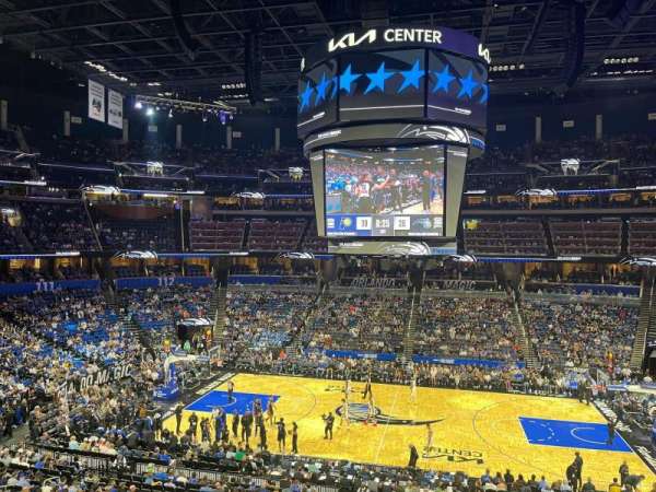 Kia Center, section: Club C, row: 2, seat: 9
