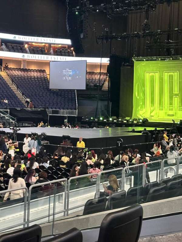 UBS Arena, section: 105, row: 8, seat: 16