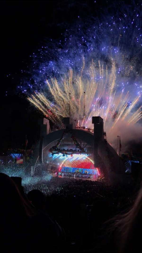 Hollywood Bowl, section: L2, row: 4, seat: 101