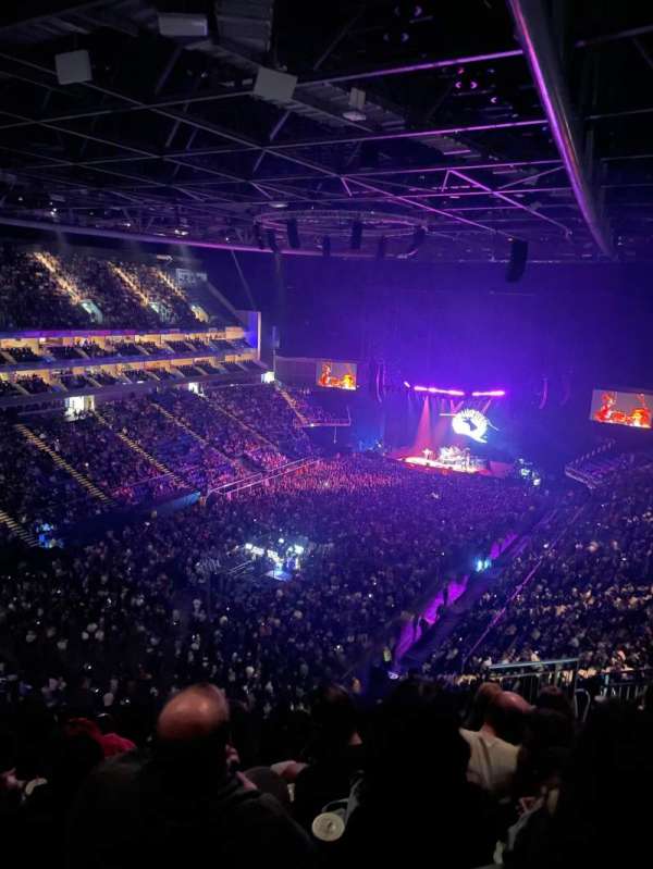 The O2, London, section: 415, row: K, seat: 790
