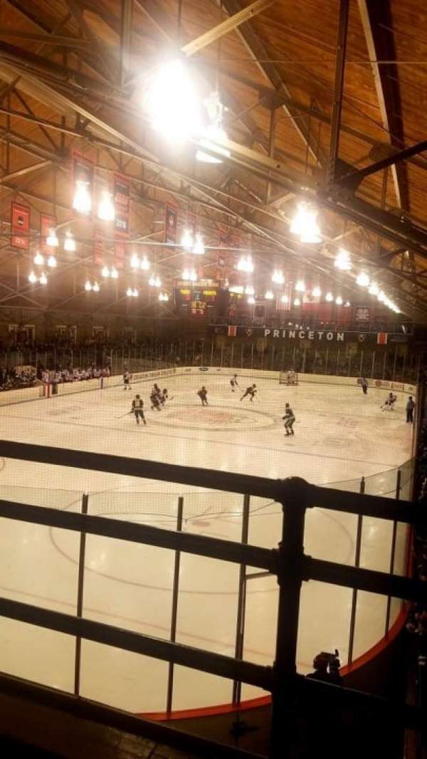 Hobey Baker Memorial Rink, section: 201, row: B, seat: 1