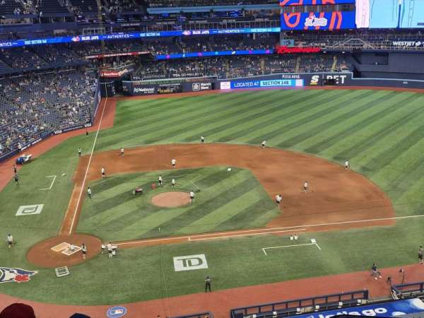 Rogers Centre, section: 520, row: 4, seat: 1