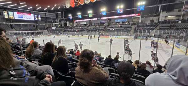 Liberty First Credit Union Arena, section: 112, row: H, seat: 8