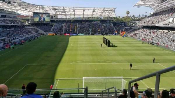 BMO Stadium, section: 223, row: H, seat: 1