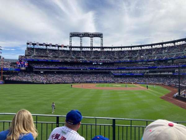 Citi Field, section: 134, row: 3, seat: 15