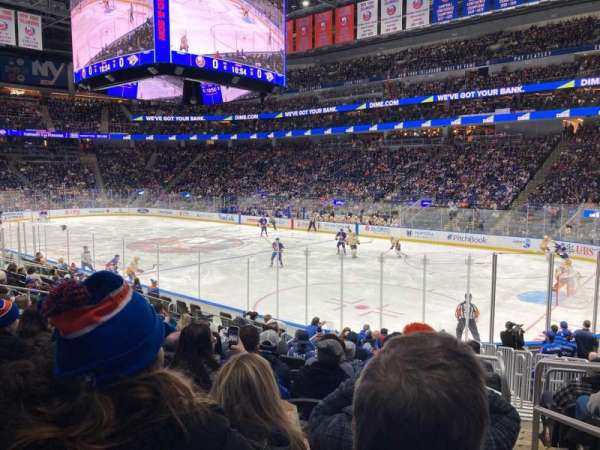 UBS Arena, section: 112, row: 15, seat: 1