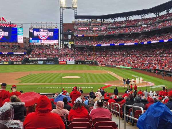Busch Stadium, section: 155, row: 20, seat: 2