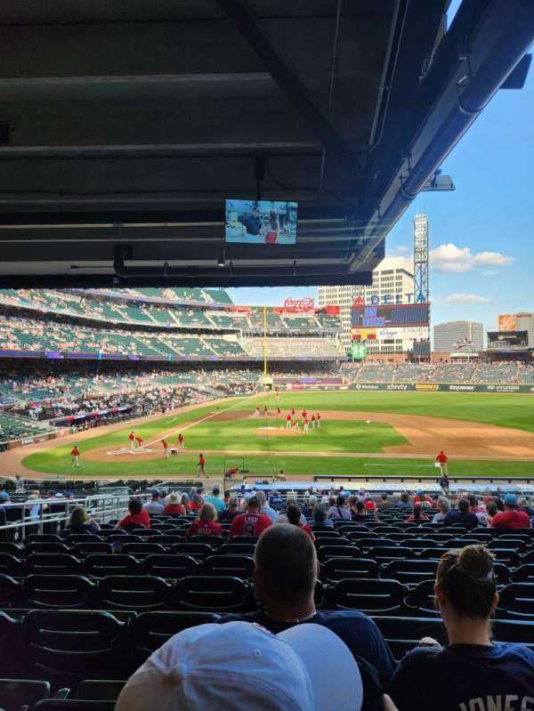 Truist Park, section: 120, row: 19, seat: 12