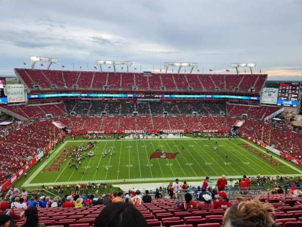 Raymond James Stadium, section: 334, row: U, seat: 14