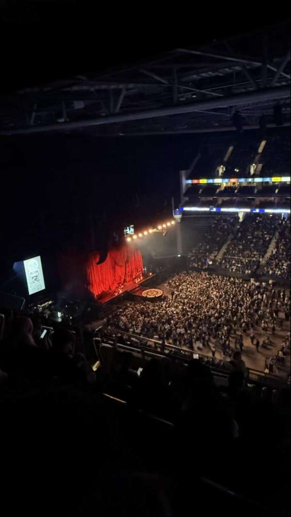 The O2, London, section: 404, row: N, seat: 548