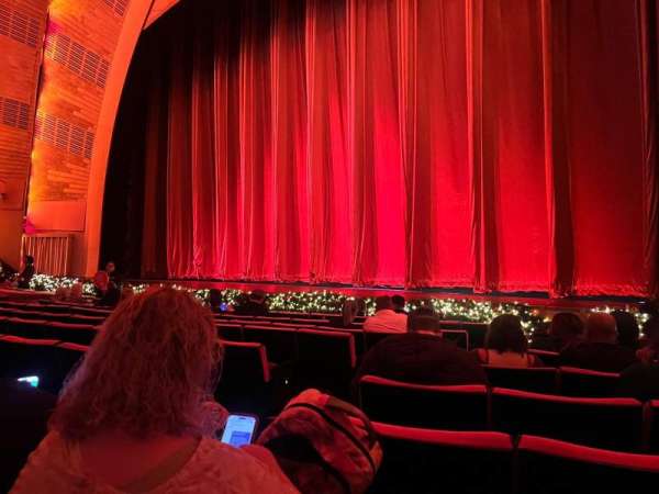 Radio City Music Hall, section: Orchestra 2, row: JJ, seat: 210