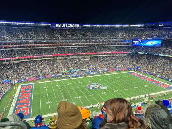 MetLife Stadium, section: 341, row: 9, seat: 18
