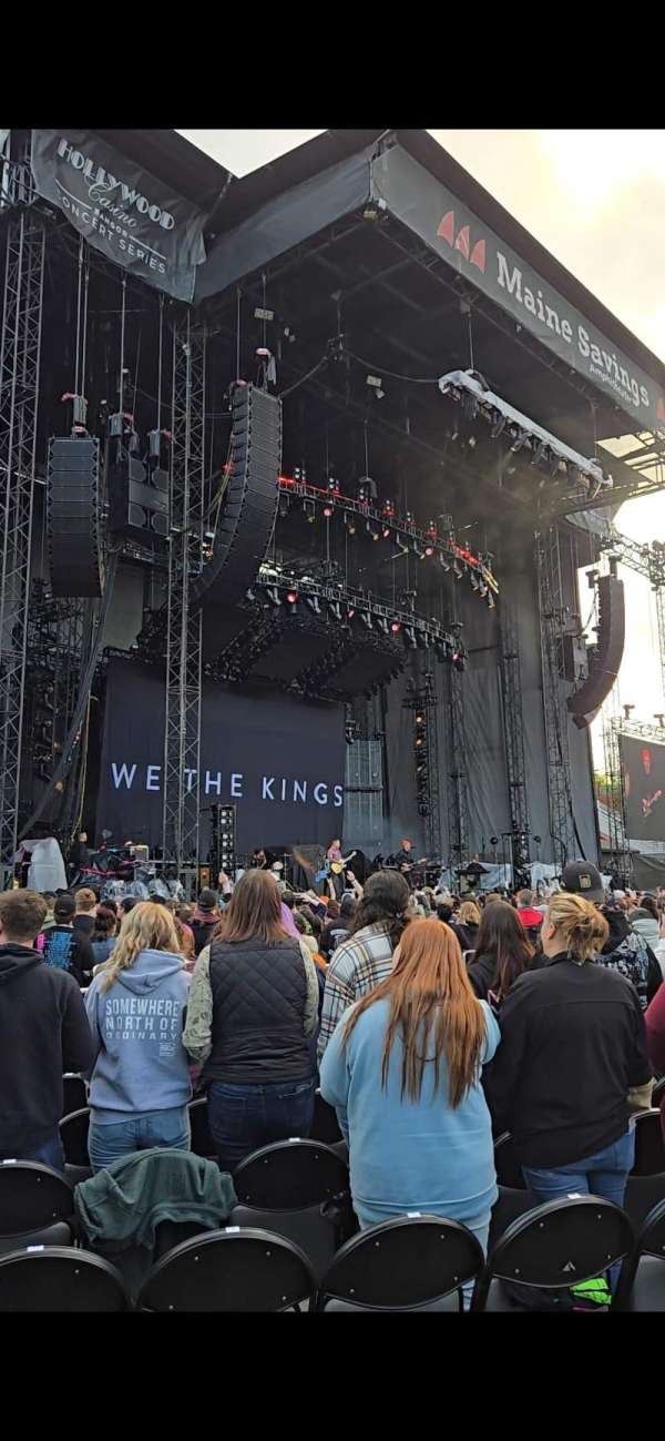Maine Savings Amphitheater, section: 105, row: U, seat: 16