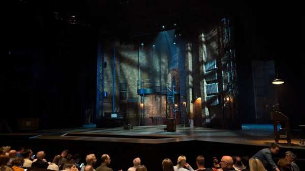Barbican Theatre, section: Stalls, row: G, seat: 7