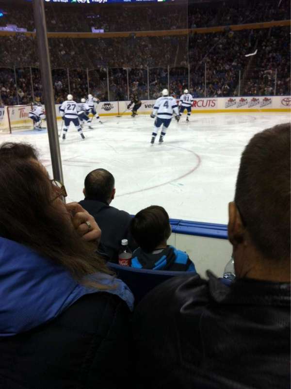 KeyBank Center, section: 118, row: 3