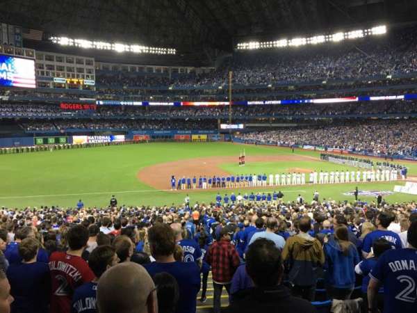 Rogers Centre, section: 128L, row: 40, seat: 101