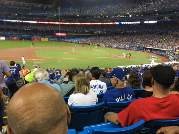 Rogers Centre, section: 127R, row: 32, seat: 1