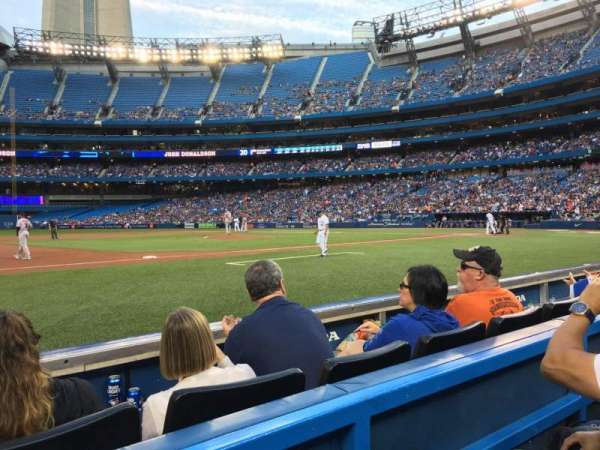 Rogers Centre, section: 128R, row: 2, seat: 1