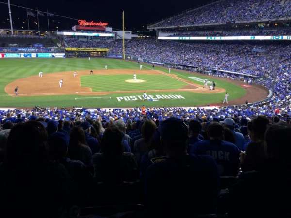 Kauffman Stadium, section: 221, row: PP, seat: 8