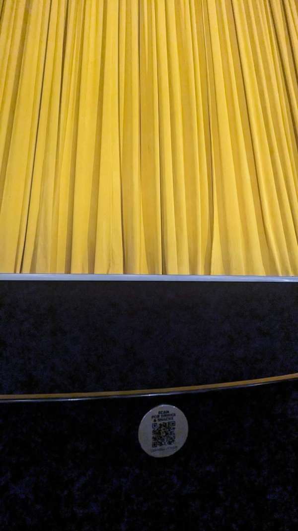 Fortune Theatre, section: Stalls, row: A, seat: 5