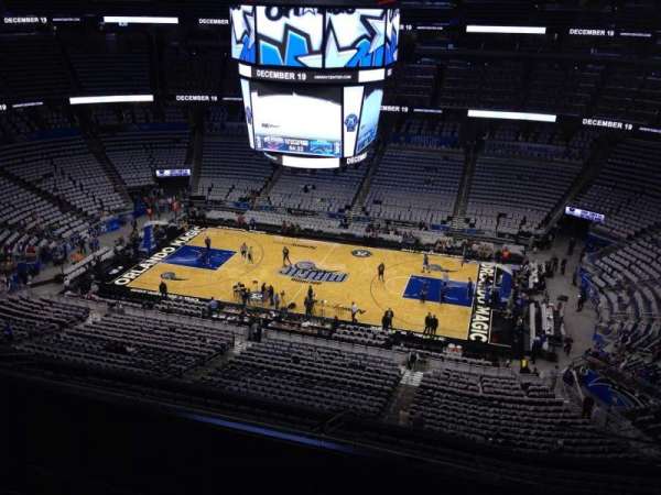 Kia Center, section: 208, row: 5, seat: 1