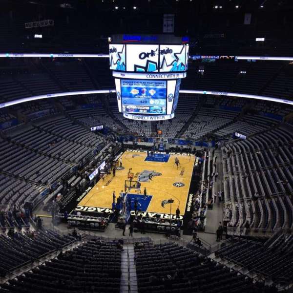 Kia Center, section: 232, row: 3, seat: 10