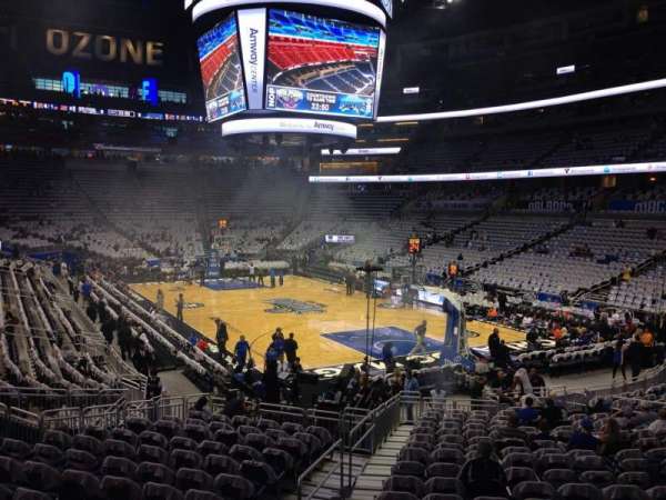 Kia Center, section: 111, row: 18, seat: 22