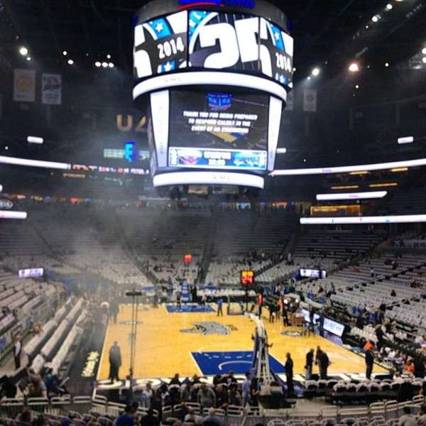 Kia Center, section: 110, row: 18, seat: 23