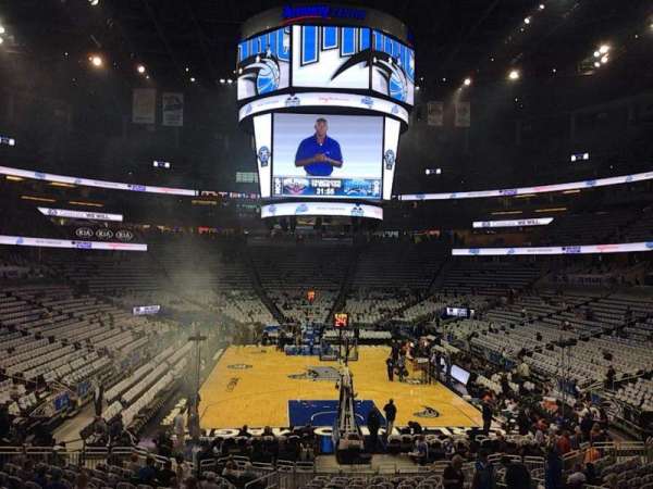 Kia Center, section: 110, row: 19, seat: 18