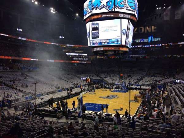 Kia Center, section: 109, row: 18, seat: 15