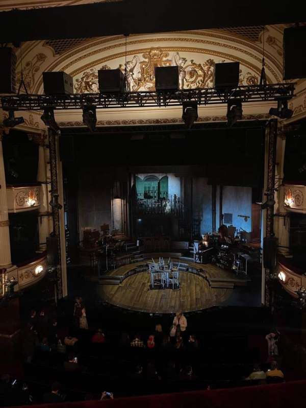 Lyric Theatre, West End, section: Grand Circle, row: A, seat: 21