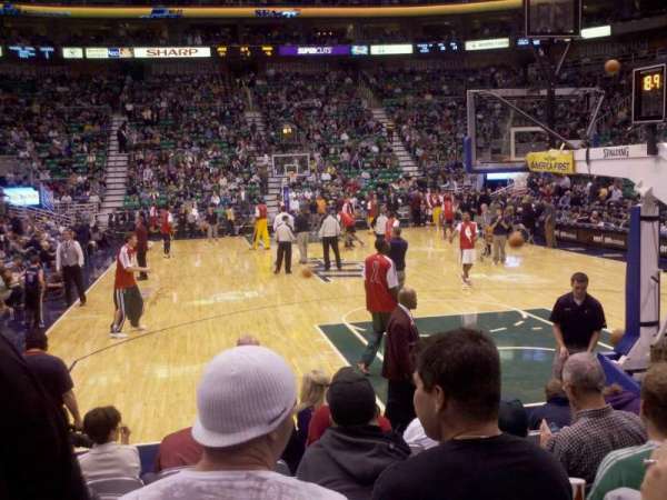 Delta Center, section: 13, row: G, seat: 8